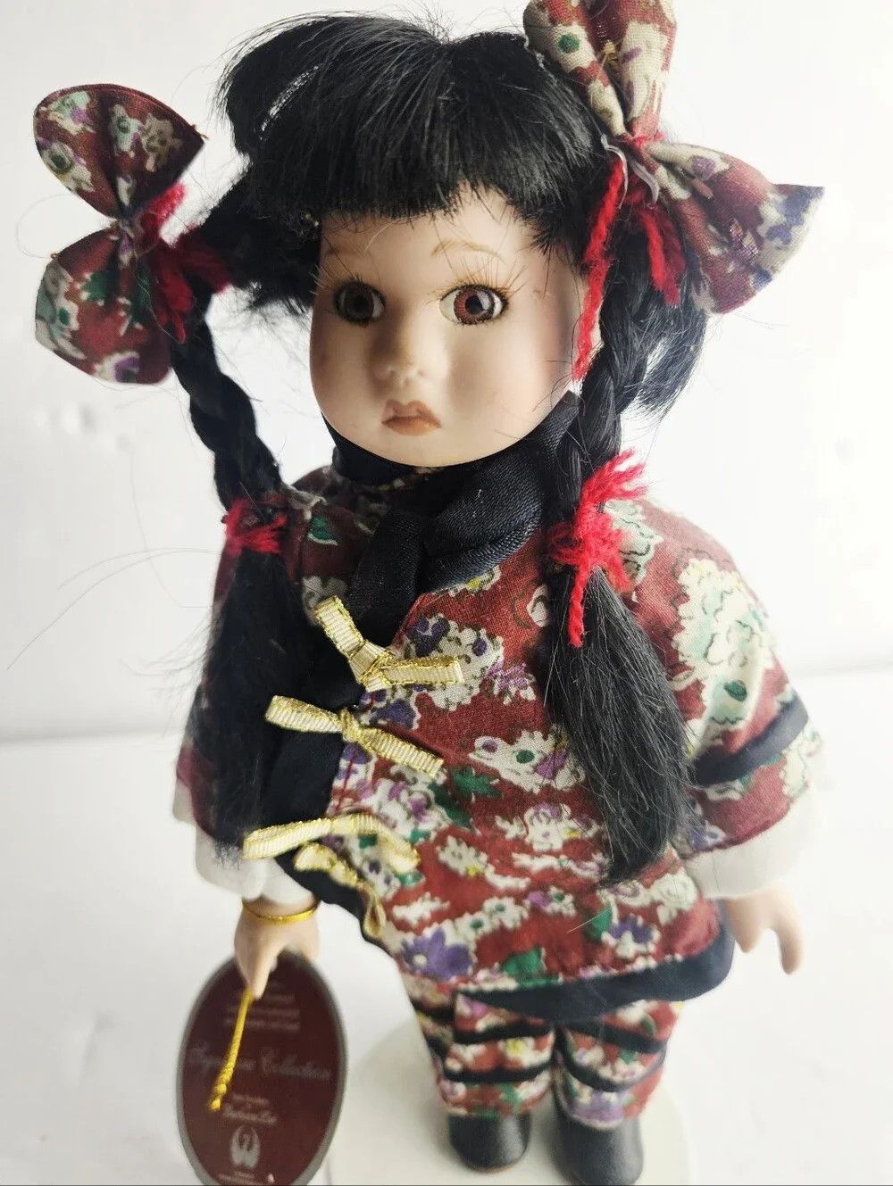 Barbara Lee Signature Collection Petite Porcelains Asian Japan Doll 8